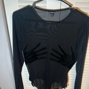 Guess see through bodysuit